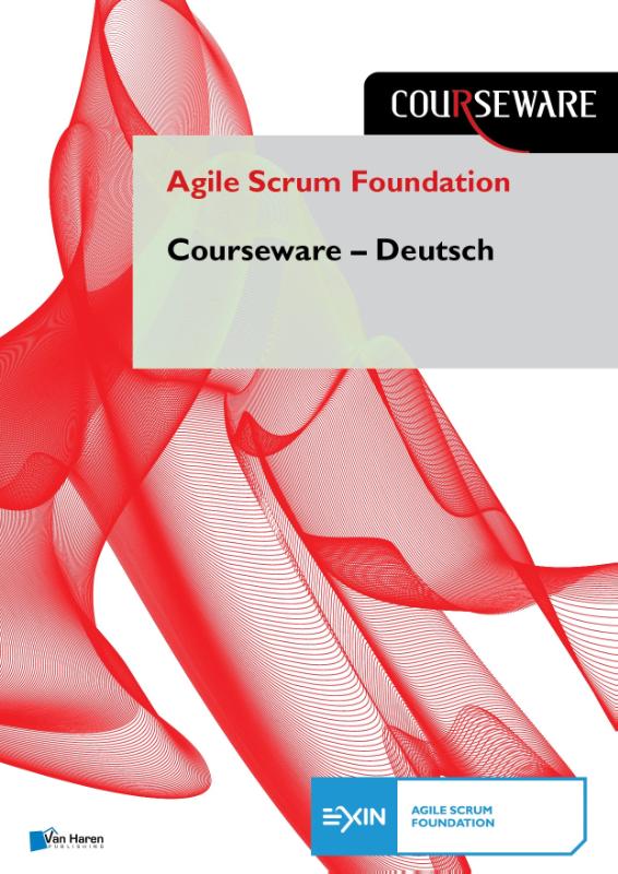 Omslag van Agile Scrum Foundation Courseware - Deutsch