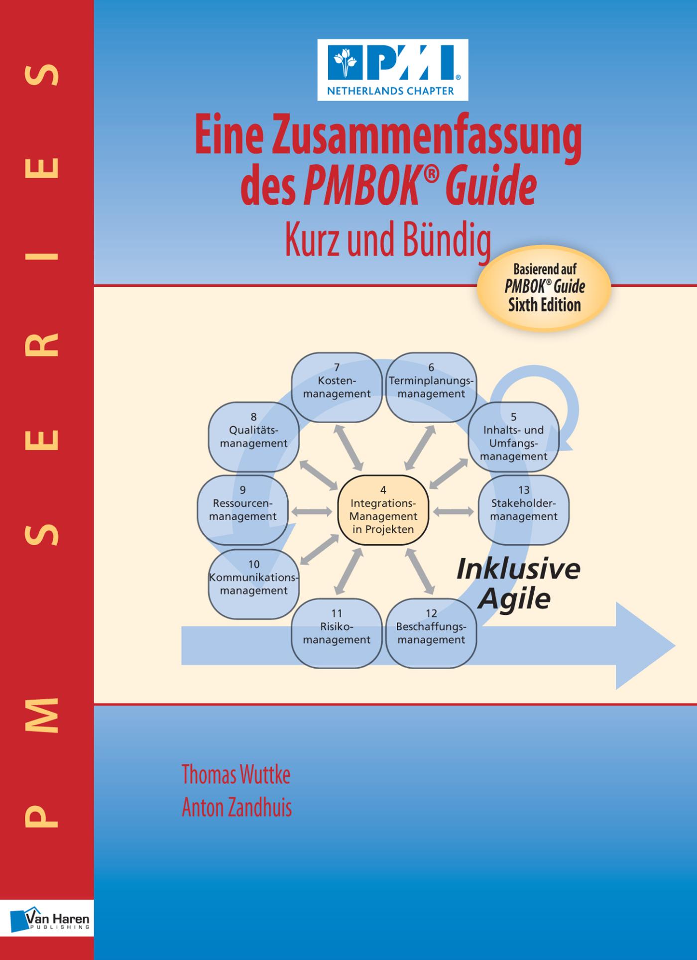 Omslag van Eine Zusammenfassung des PMBOK® Guide – Kurz und bündig