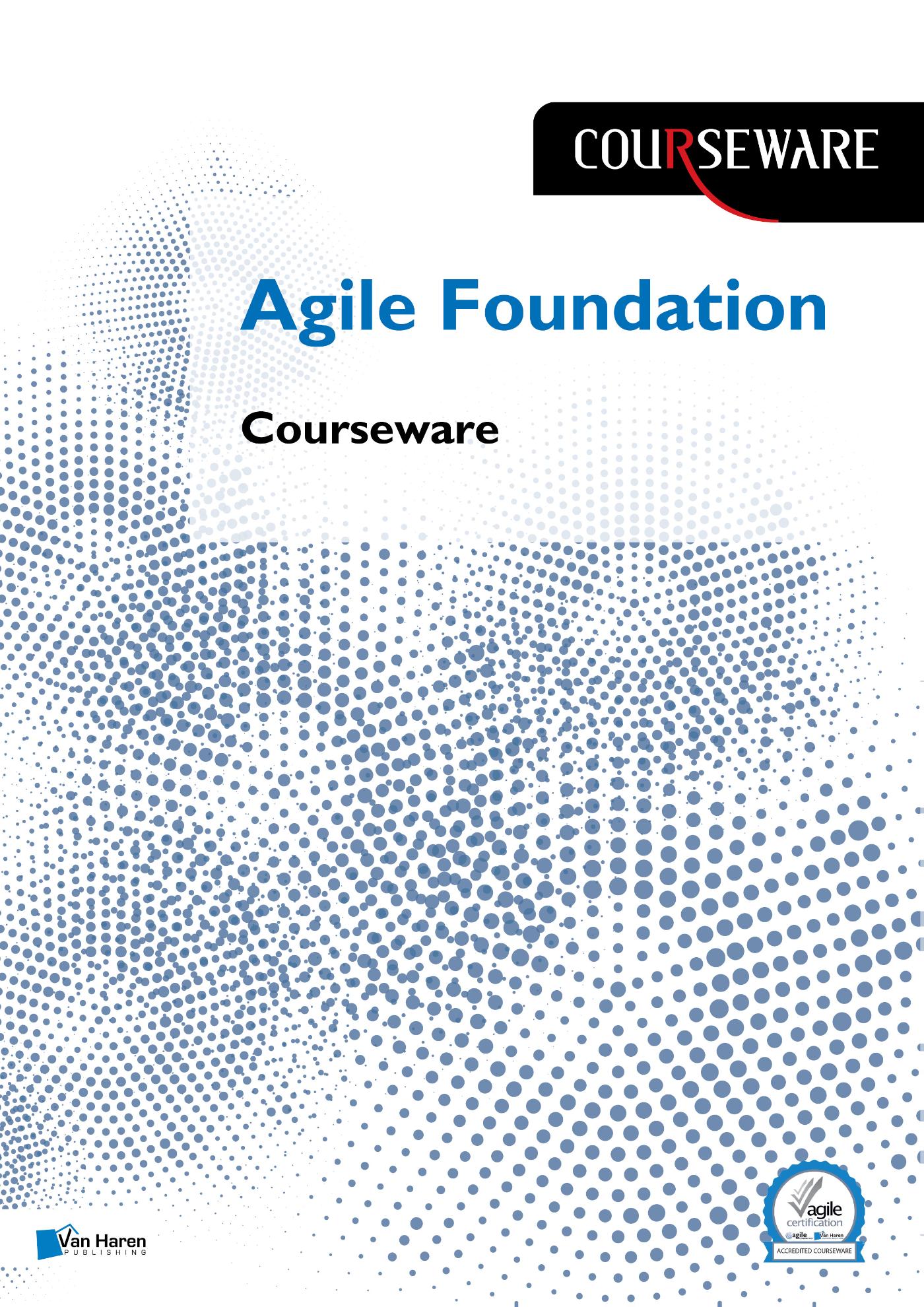 Omslag van Agile Foundation Courseware