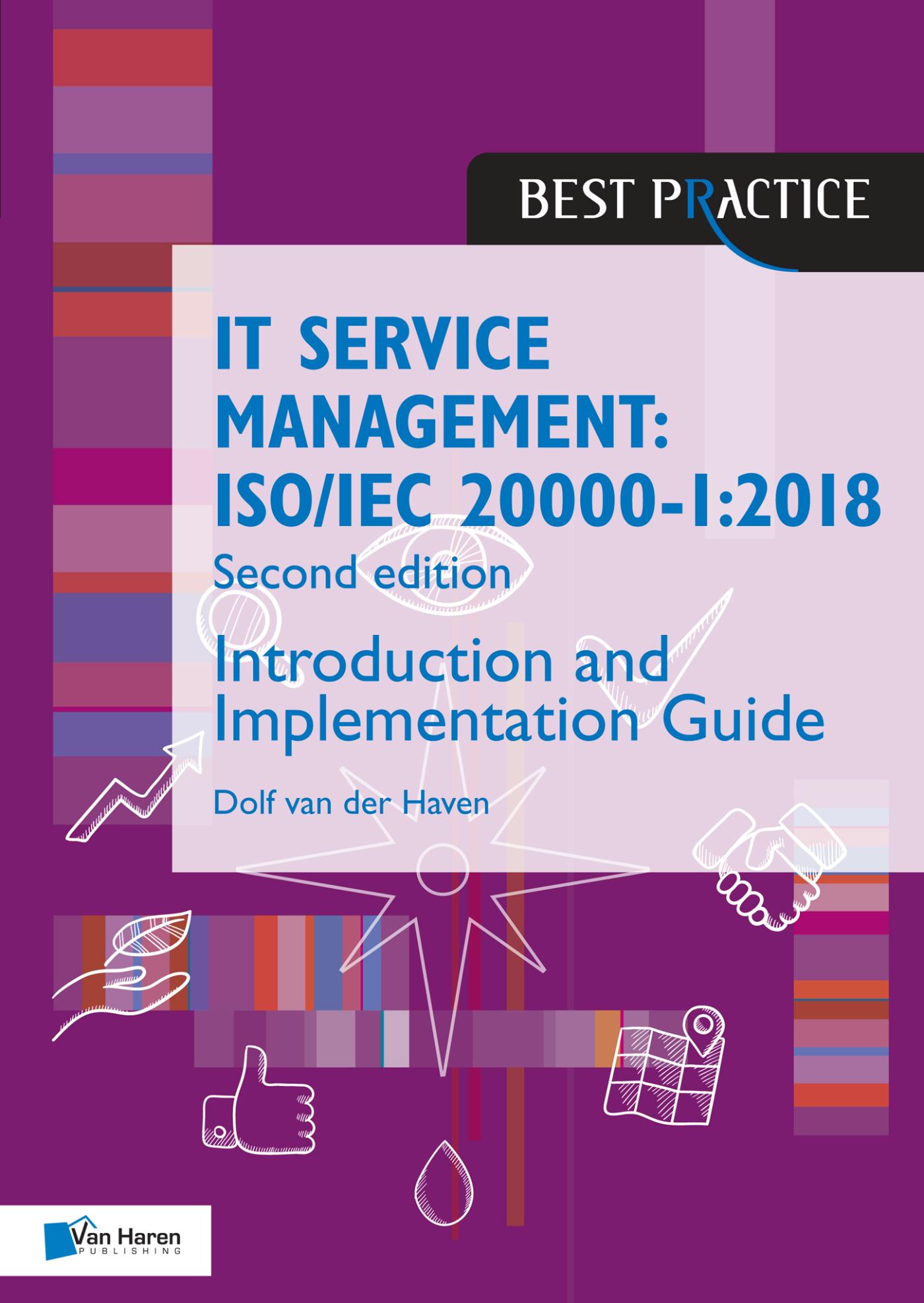 Omslag van IT Service Management: ISO/IEC 20000:2018 - Introduction and Implementation Guide