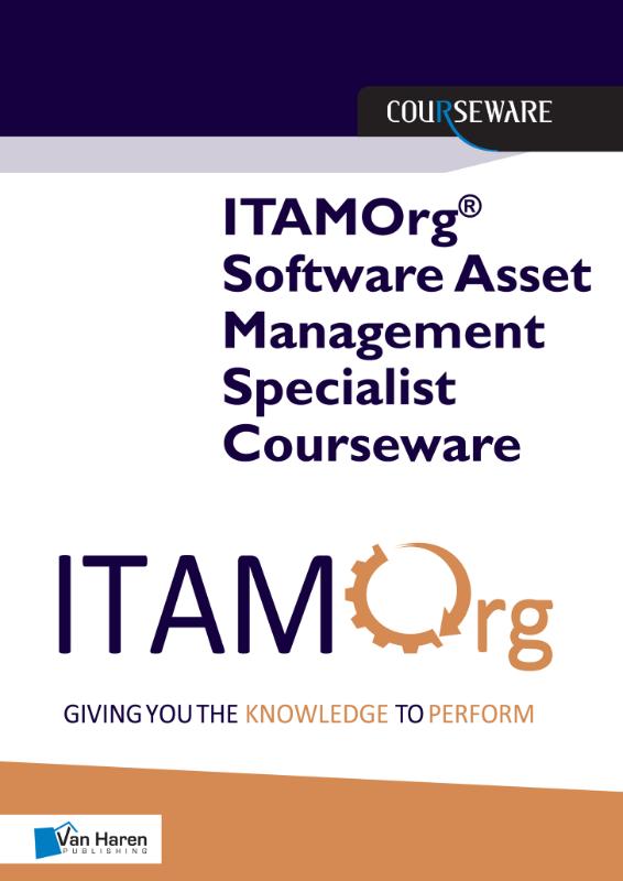 Omslag van ITAMOrg® Software Asset Management Specialist Courseware