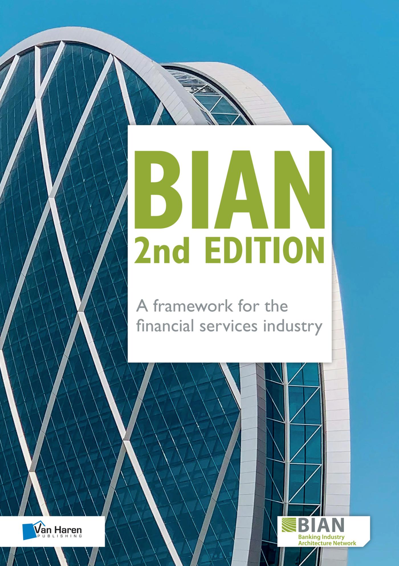 Omslag van BIAN 2nd Edition – A framework for the financial services industry