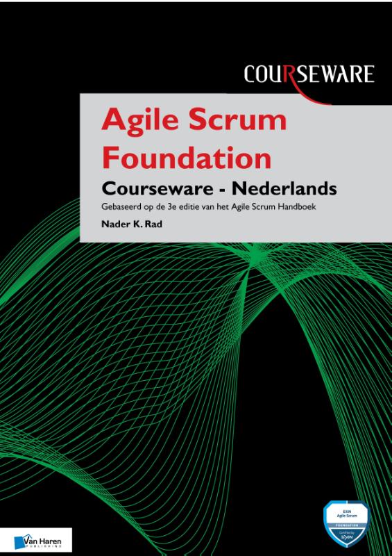 Omslag van Agile Scrum Foundation Courseware – Nederlands