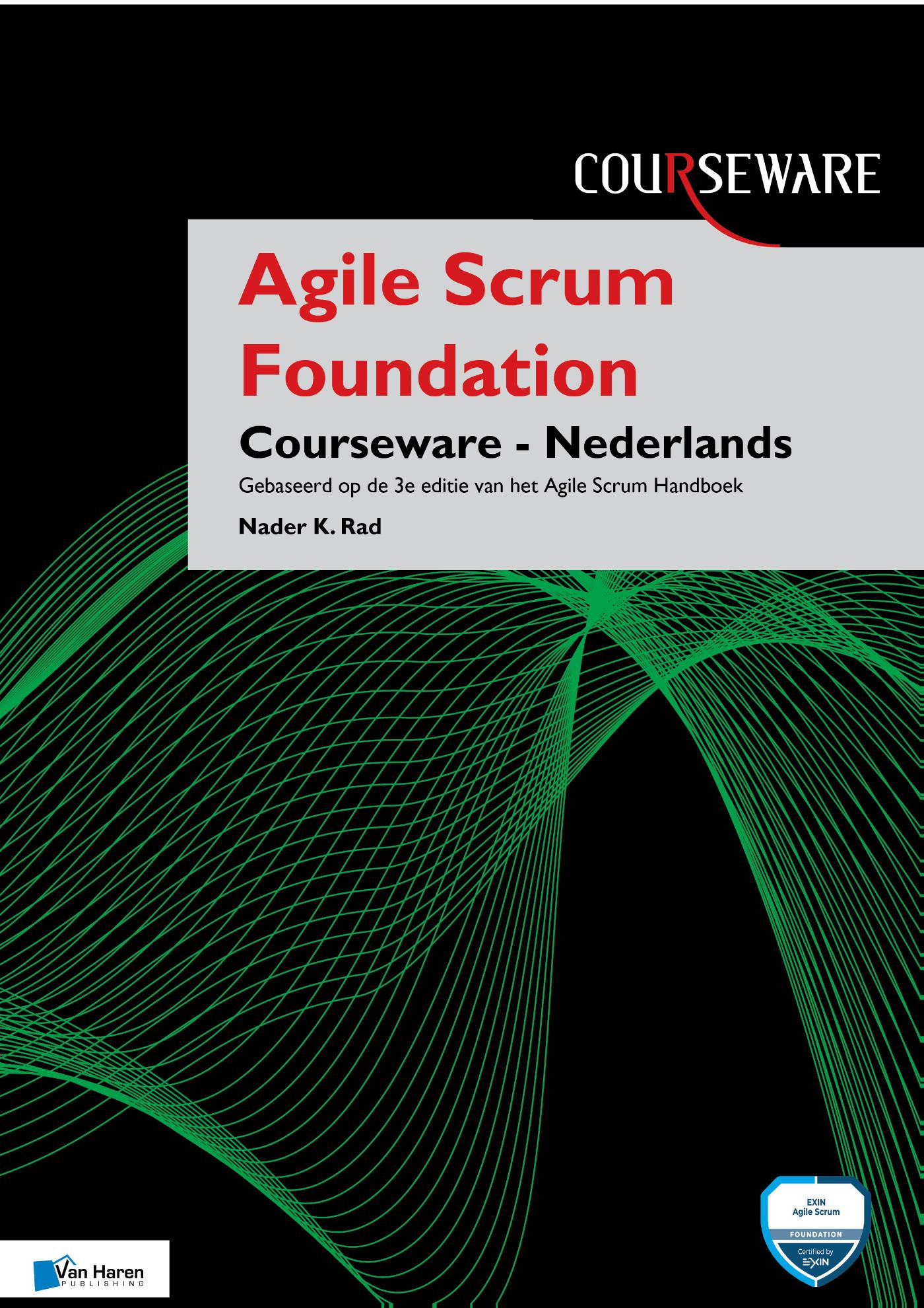 Omslag van Agile Scrum Foundation Courseware - Nederlands