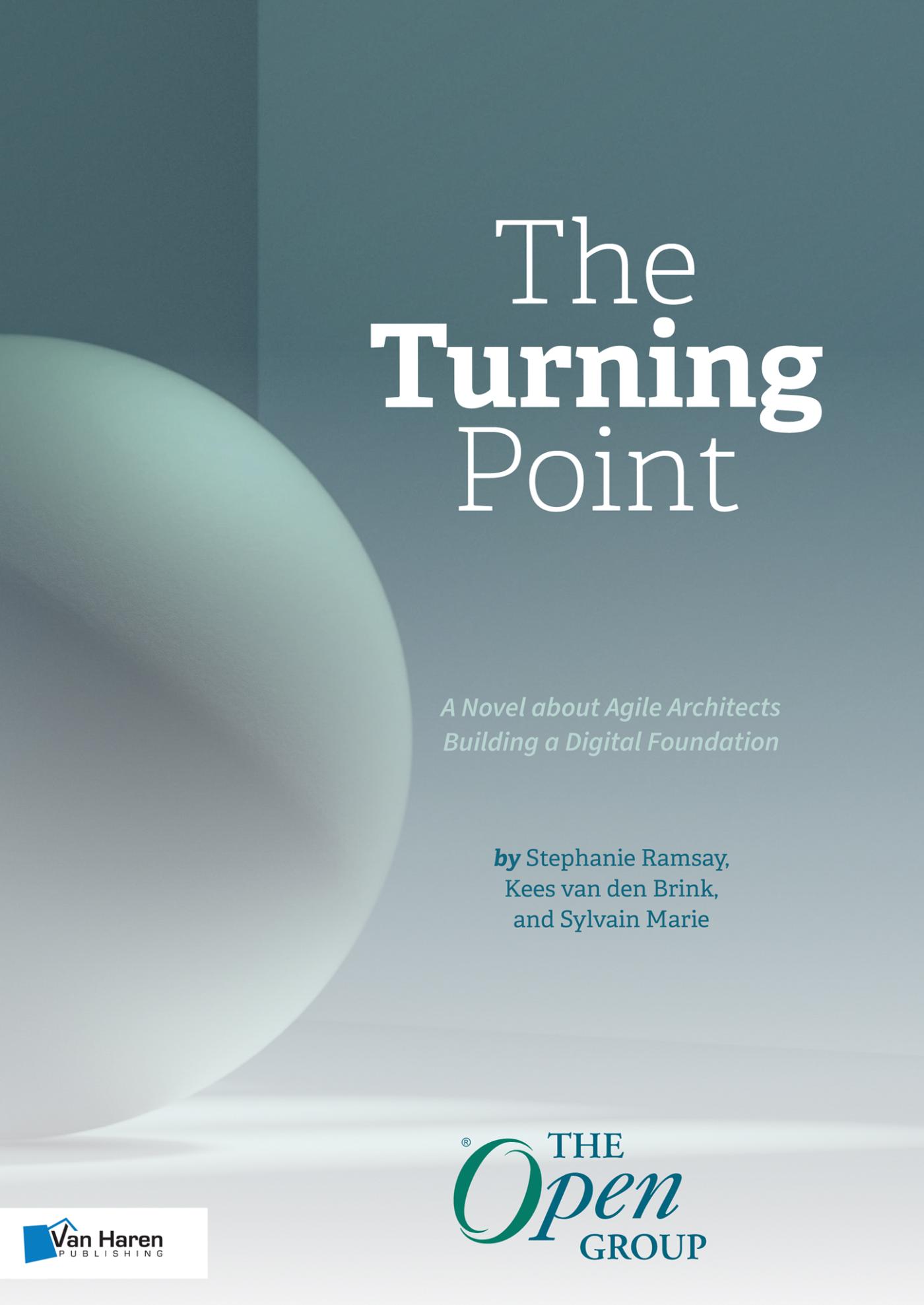 Omslag van The Turning Point: A Novel about Agile Architects Building a Digital Foundation