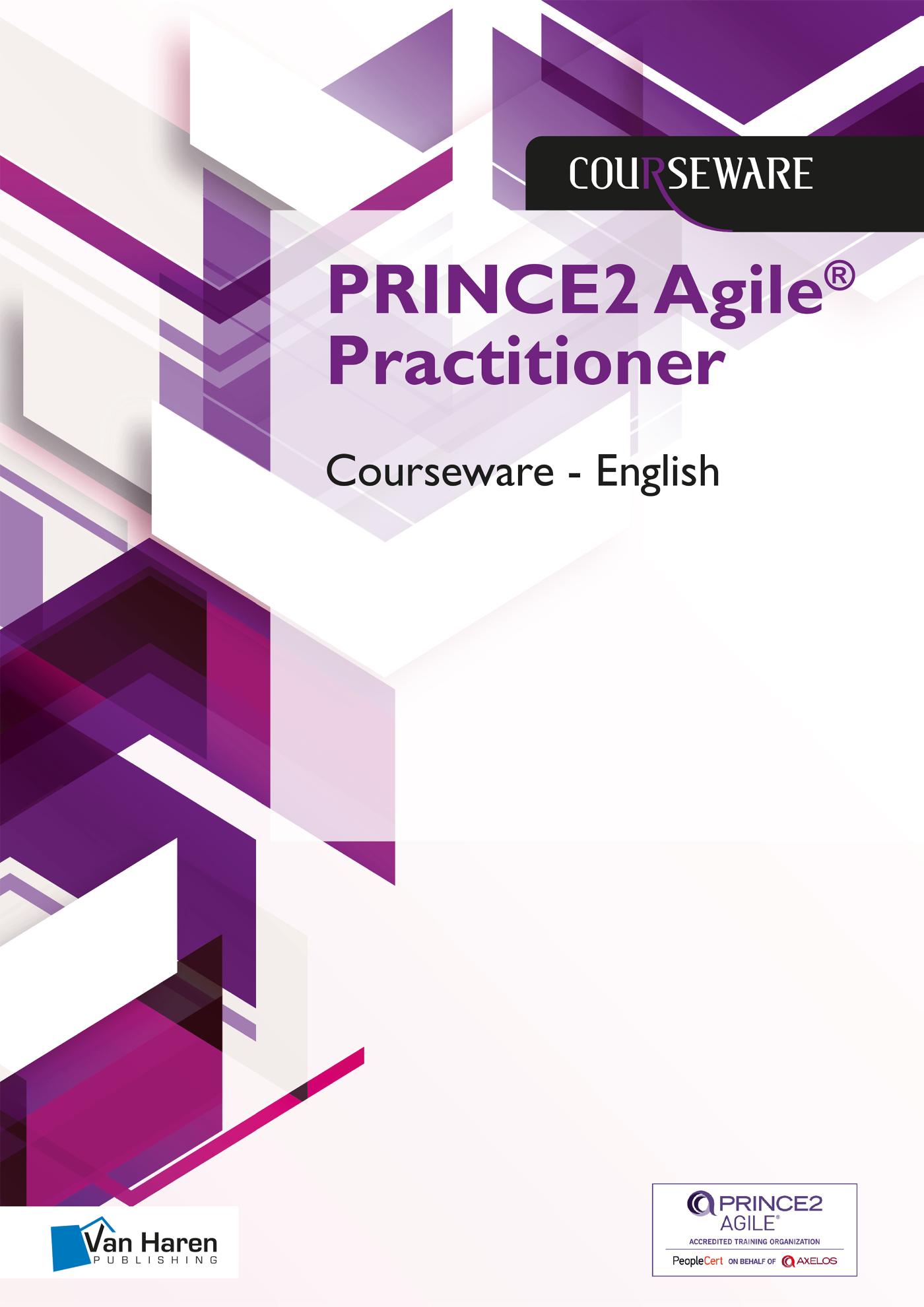 Omslag van PRINCE2 Agile® Practitioner Courseware – English