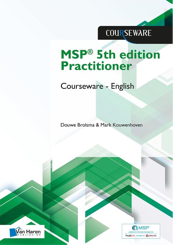 Omslag van MSP® 5th edition Practitioner Courseware - English