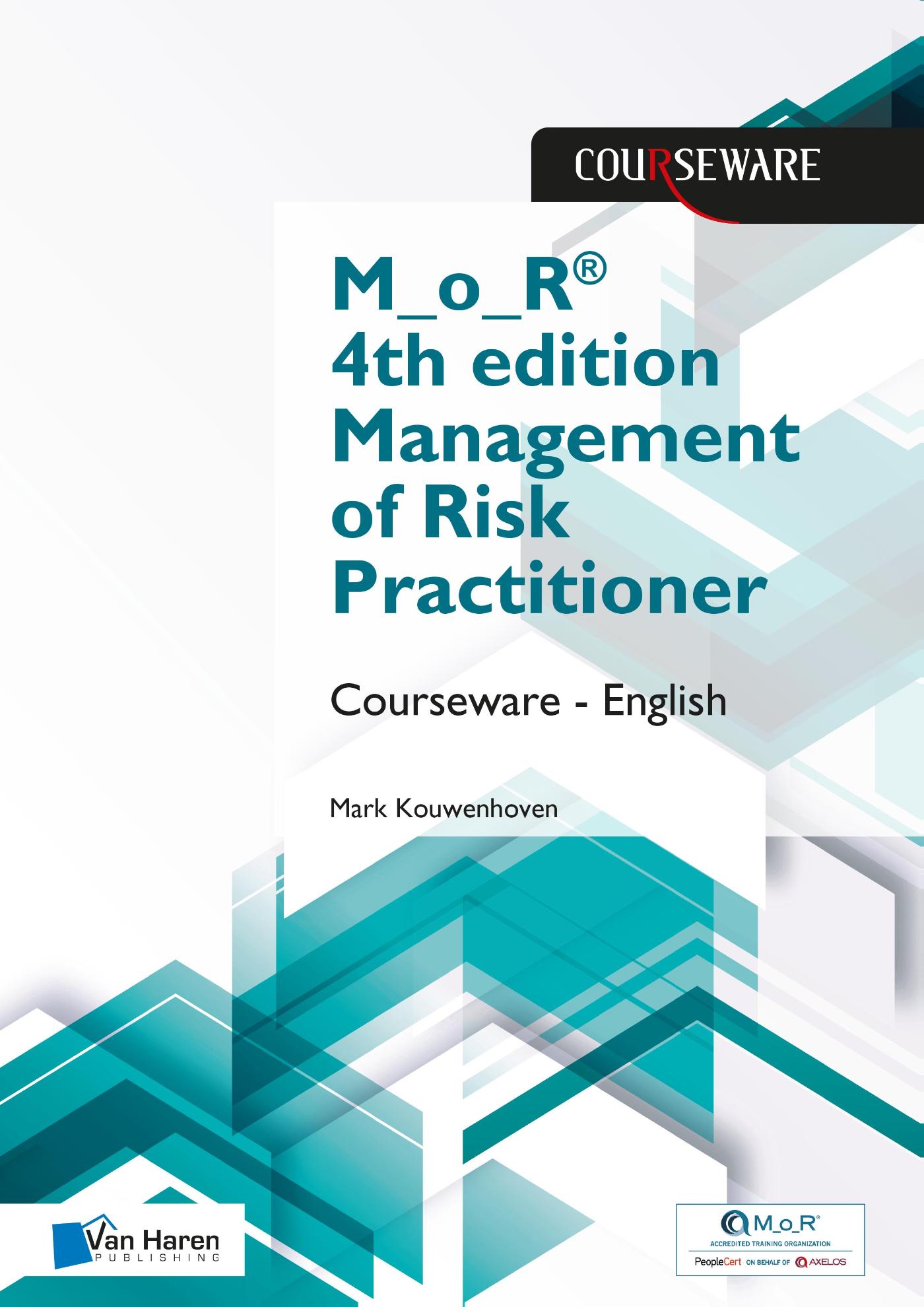 Omslag van M_o_R® 4th edition Management of Risk Practitioner