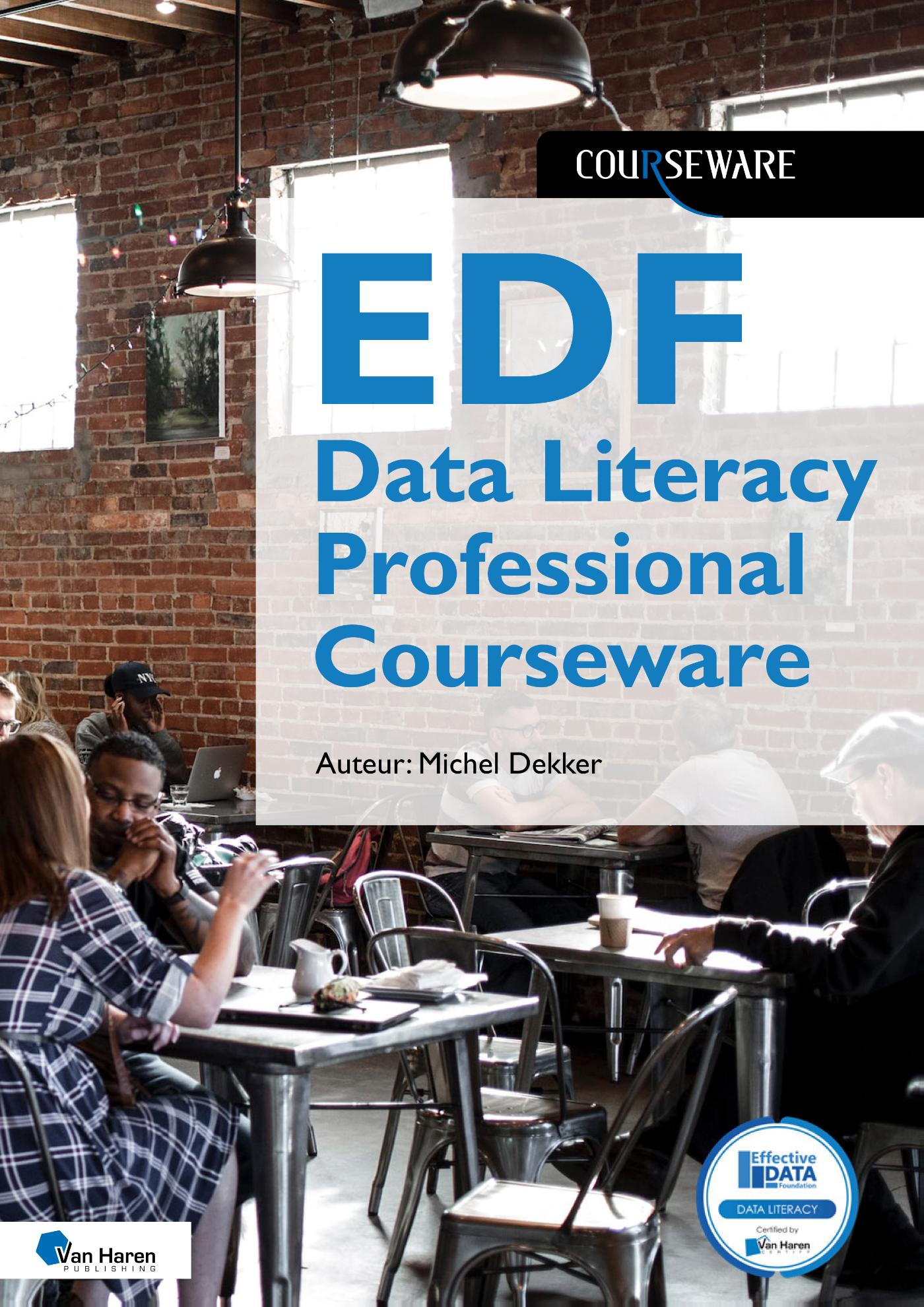Omslag van EDF Data Literacy Professional Courseware