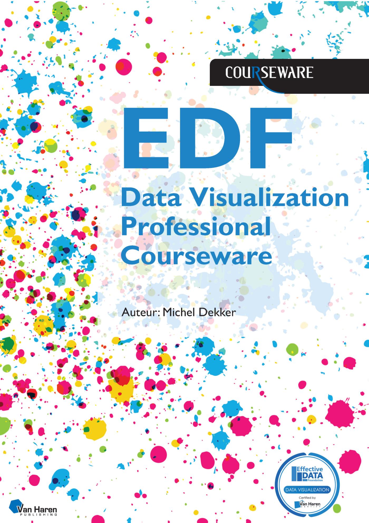 Omslag van EDF Data Visualization Professional Courseware