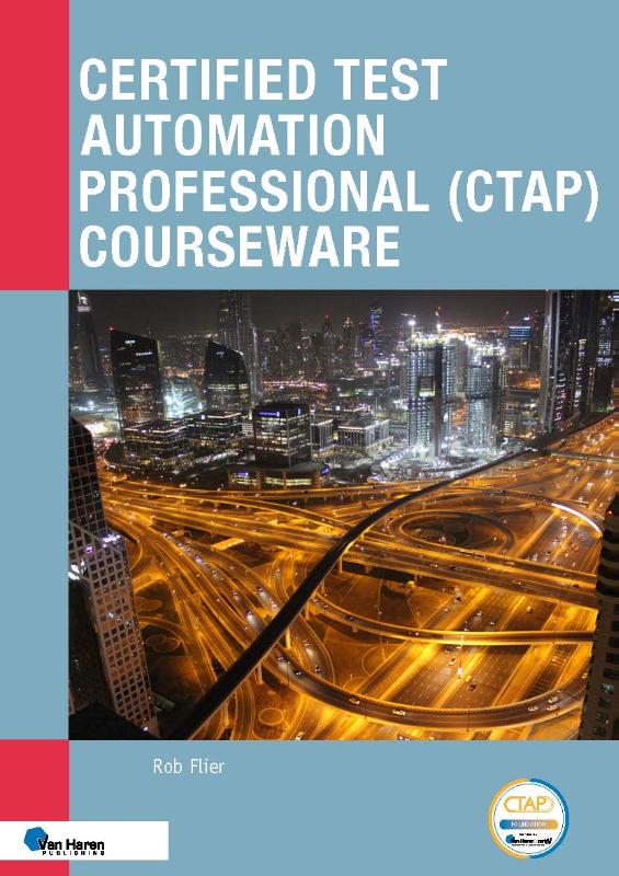 Omslag van Certified Test Automation Professional (CTAP) Courseware