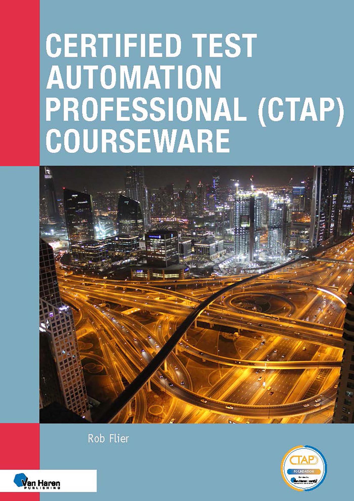 Omslag van Certified Test Automation Professional (CTAP) Courseware
