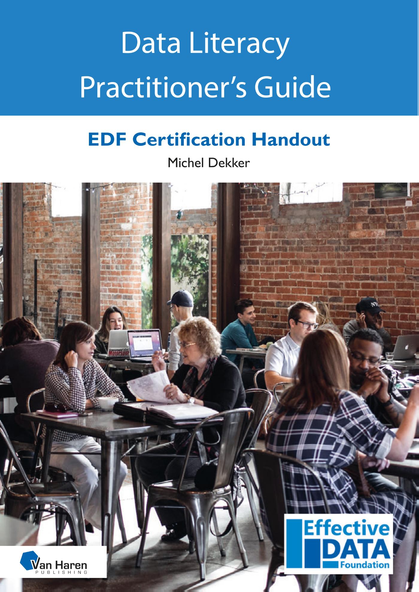 Omslag van Data Literacy Practitioner's Guide