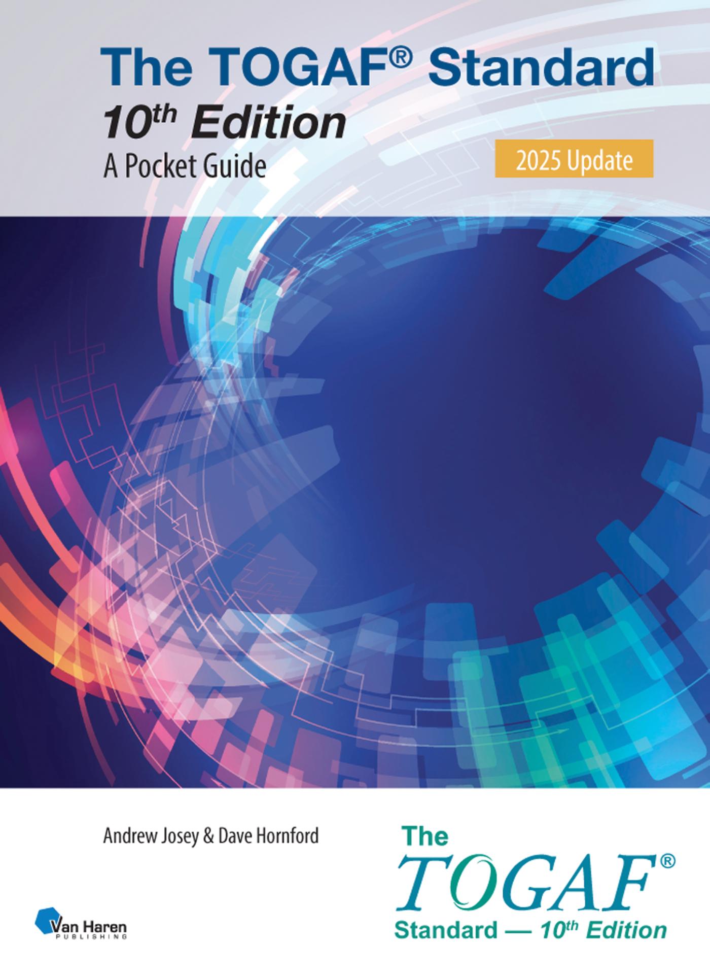 Omslag van The TOGAF® Standard, 10th Edition - A Pocket Guide – 2025 Update