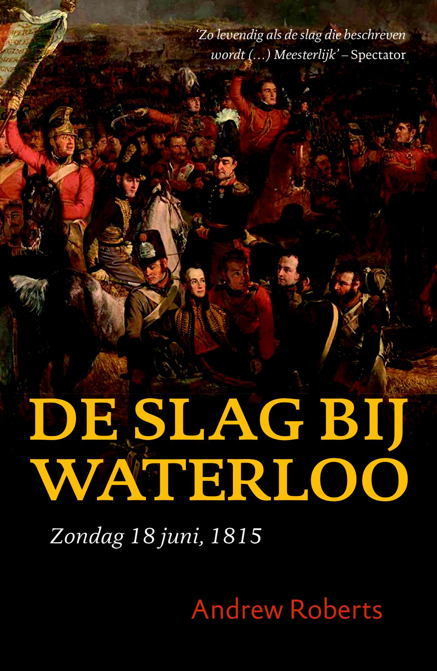 Omslag van De Slag bij Waterloo