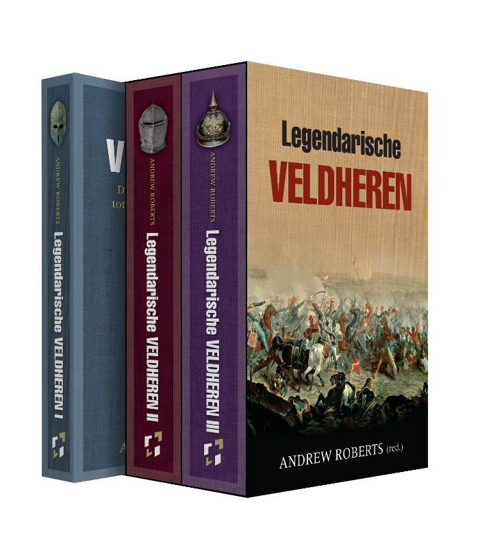 Omslag van Legendarische veldheren 1 - 3 set