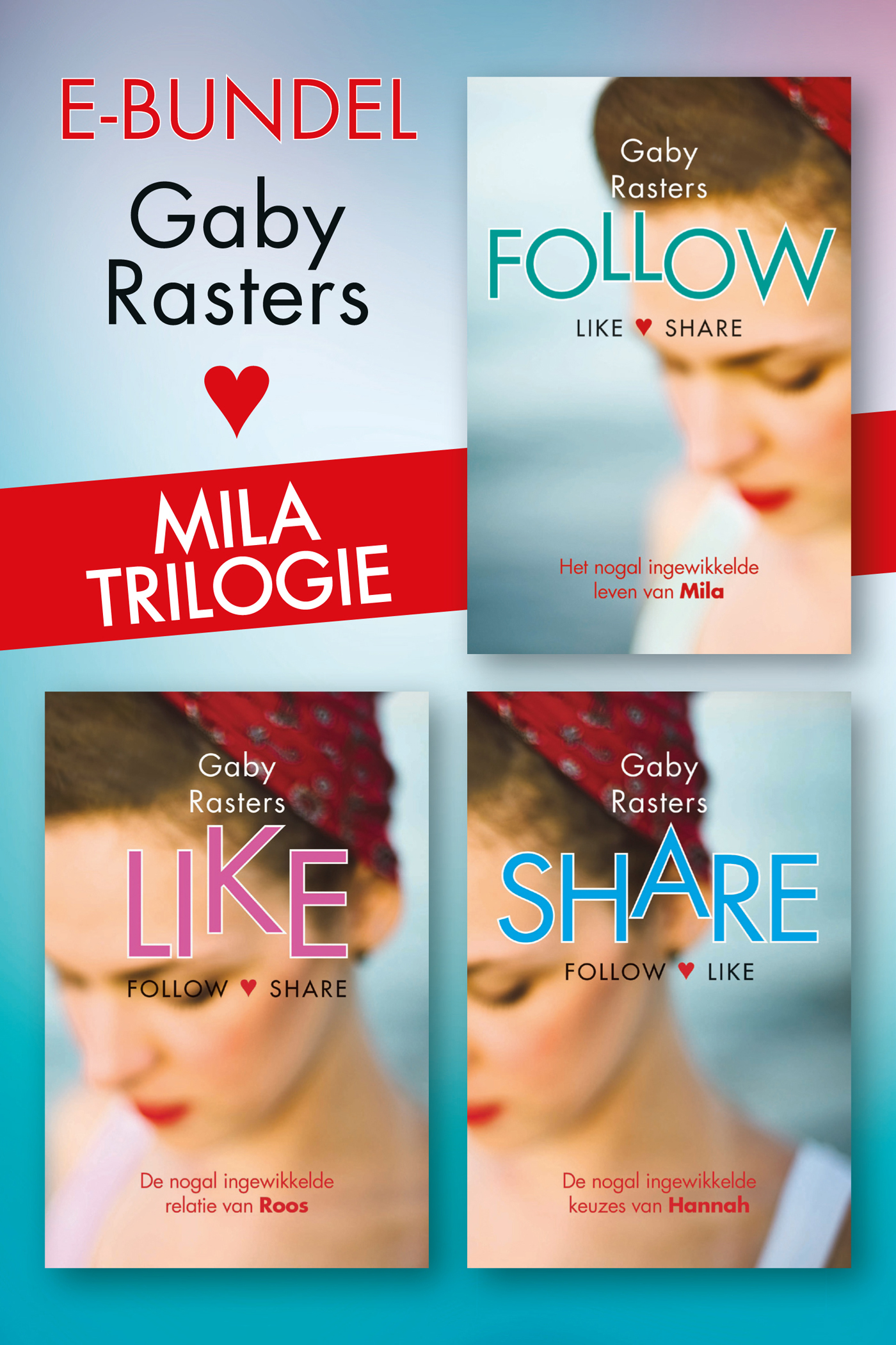 Omslag van Mila trilogie e-bundel