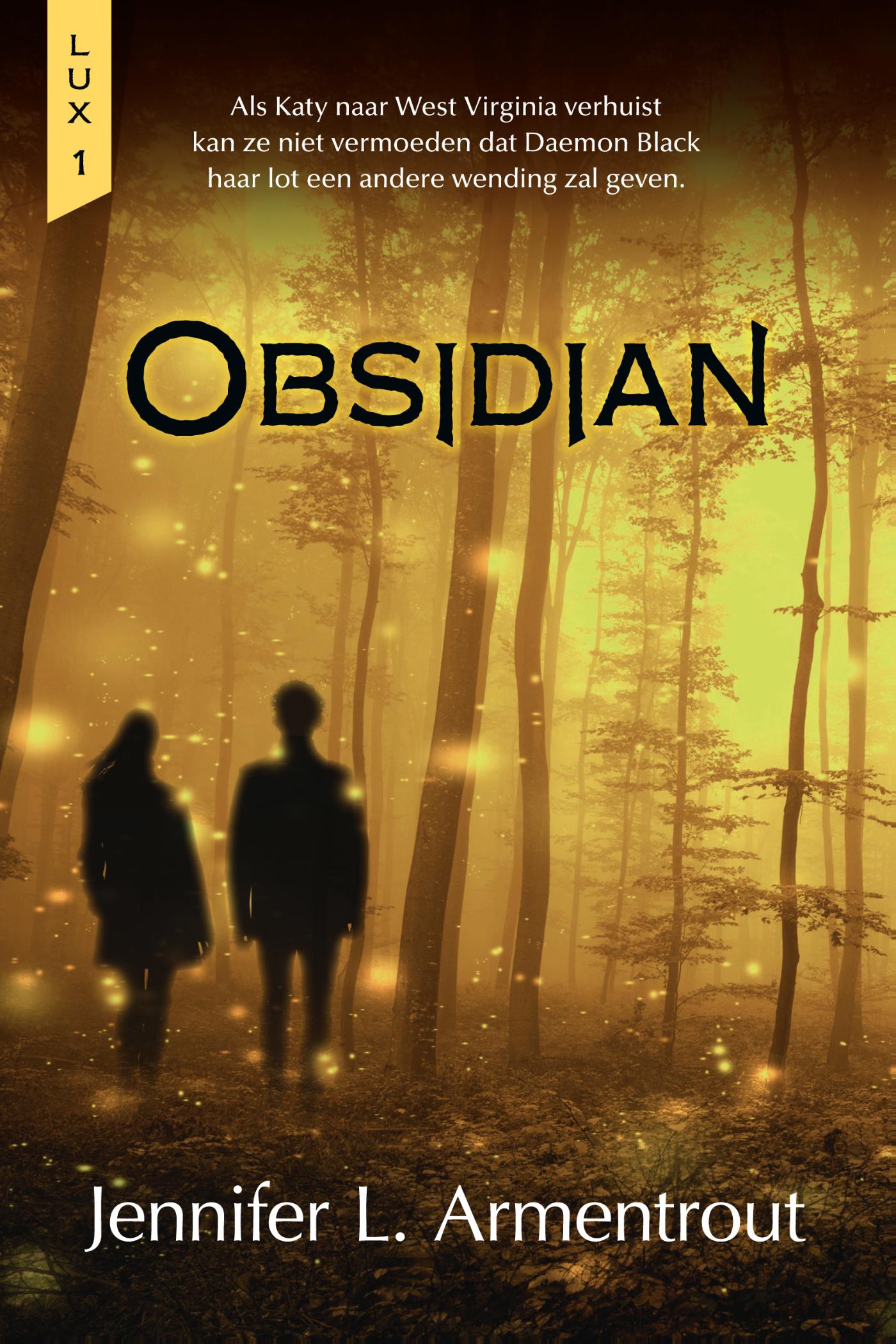 Omslag van Obsidian, backcard en 5 exemplaren