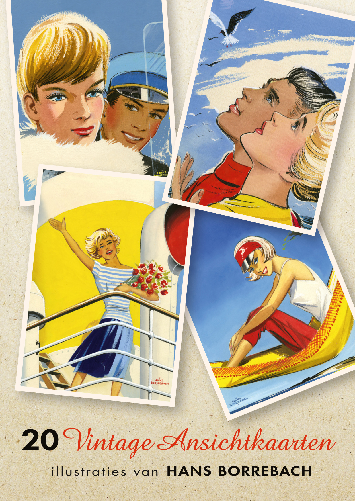 Omslag van Vintage ansichtkaarten