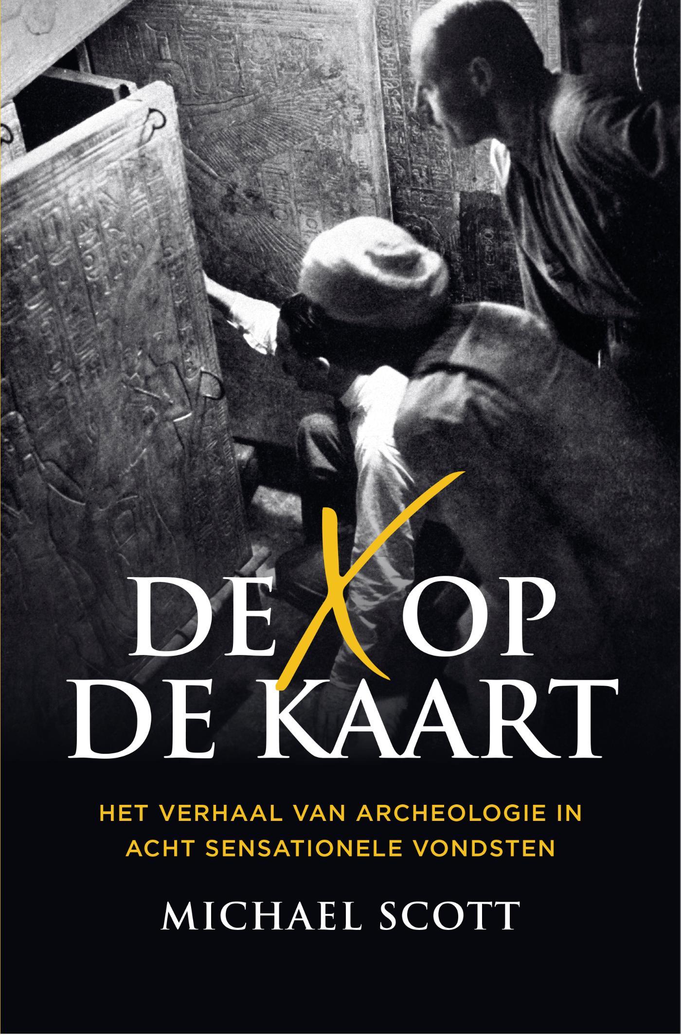 Omslag van De X op de kaart