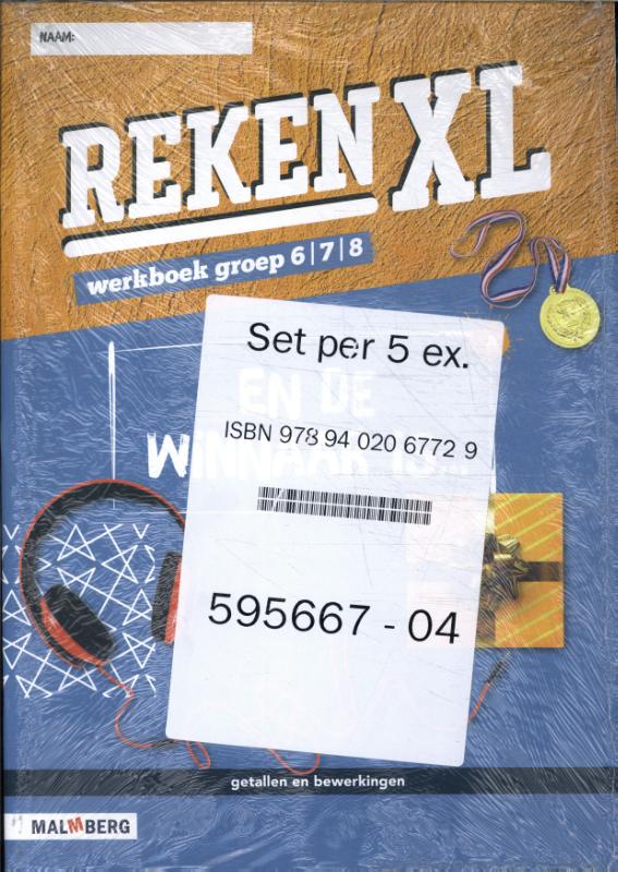 Omslag van werkboek