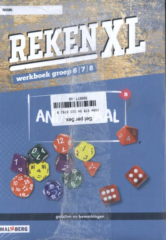 Omslag van werkboek