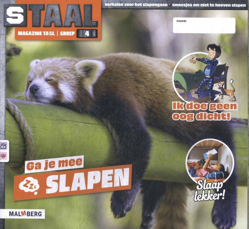 Omslag van groep 4 thema 5 Slapen