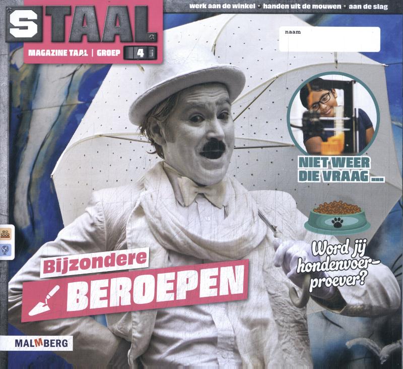 Omslag van groep 4 thema 7 Bijzondere beroepen