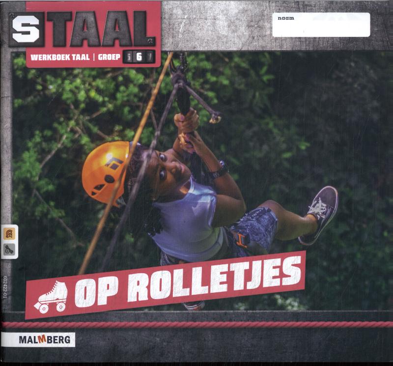 Omslag van werkboek taal