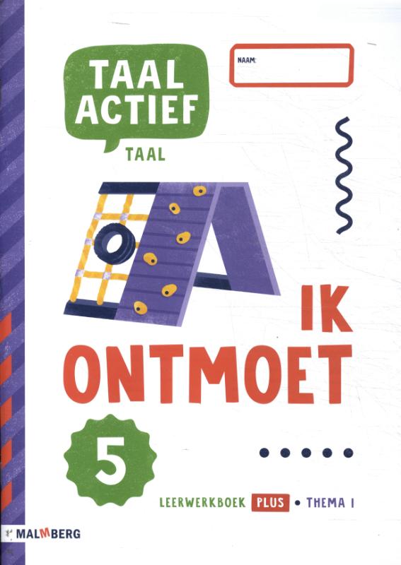 Omslag van leerwerkboek