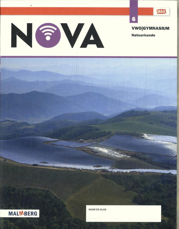 Omslag van 6 vwo/gymnasium natuurkunde