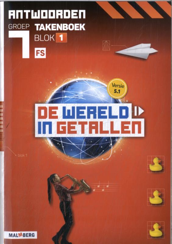 Omslag van antwoorden takenboek