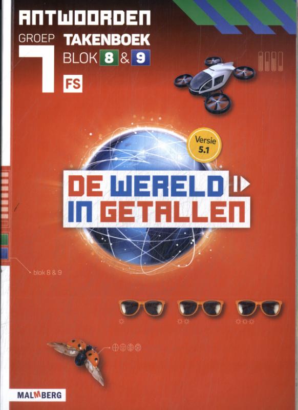 Omslag van antwoorden takenboek