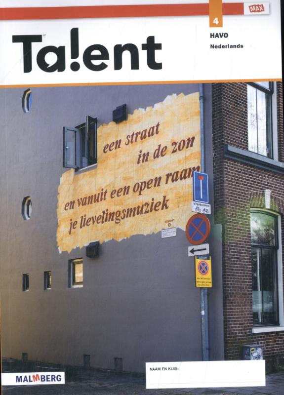 Omslag van 4 havo Nederlands jaarkatern