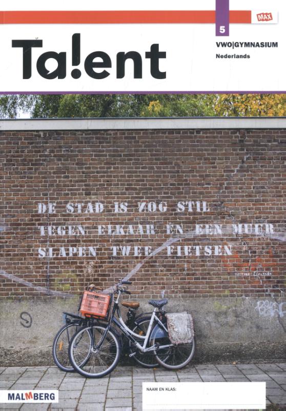 Omslag van 5 vwo/gymnasium Nederlands jaarkatern