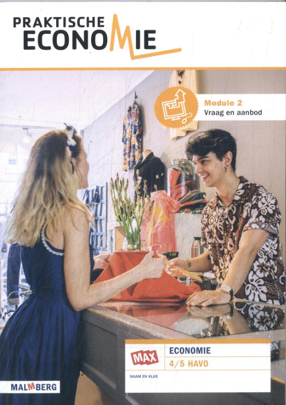 Omslag van 4/5 havo module 2 Vraag en aanbod