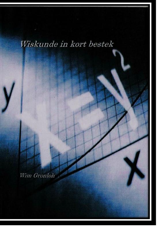 Omslag van Wiskunde in kort bestek