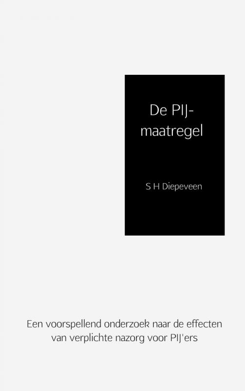 Omslag van De pij-maatregel