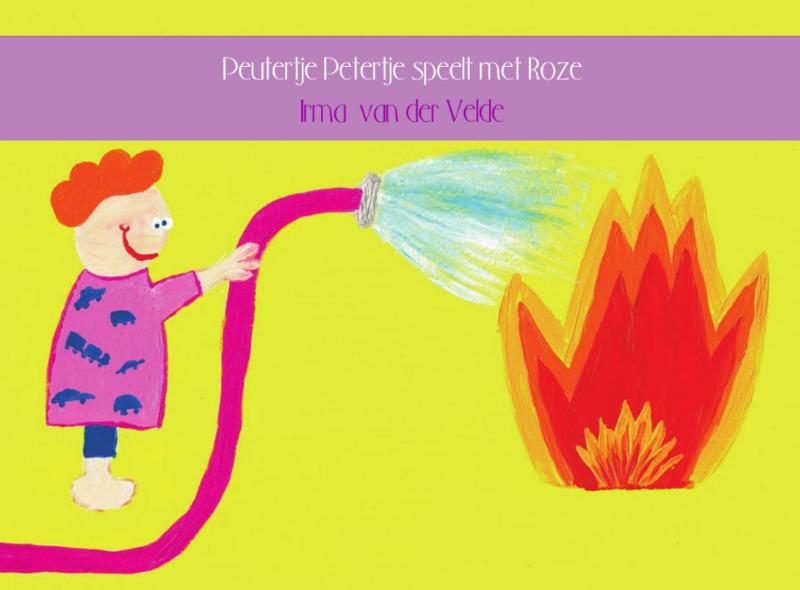 Omslag van Peutertje Petertje speelt met roze