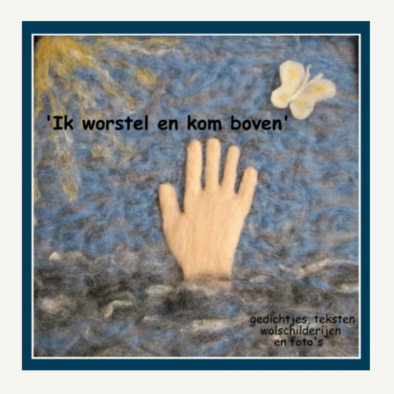 Omslag van 'Ik worstel en kom boven'