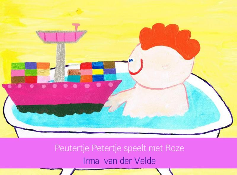 Omslag van Peutertje Petertje speelt met roze