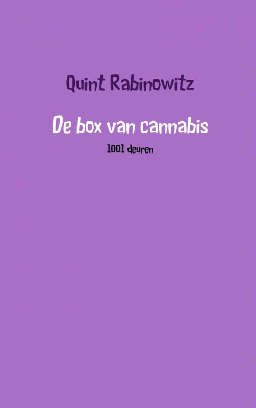 Omslag van De box van cannabis