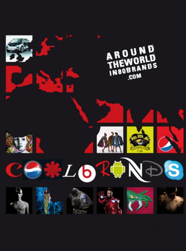 Omslag van Around the world in 80 brands