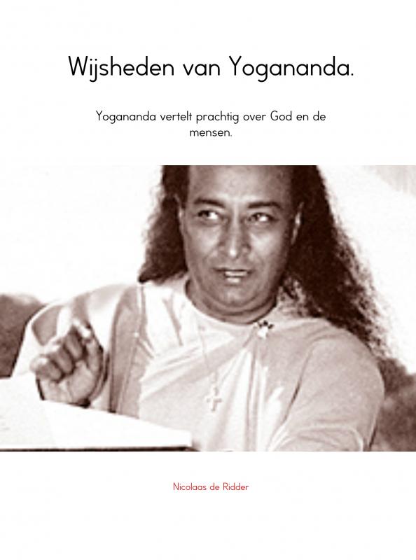 Omslag van Wijsheden van Yogananda.