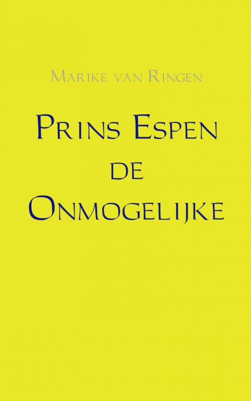 Omslag van Prins Espen de onmogelijke