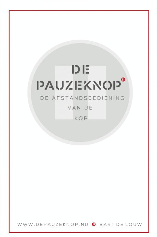 Omslag van De pauzeknop