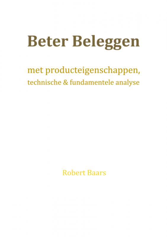 Omslag van Beter Beleggen