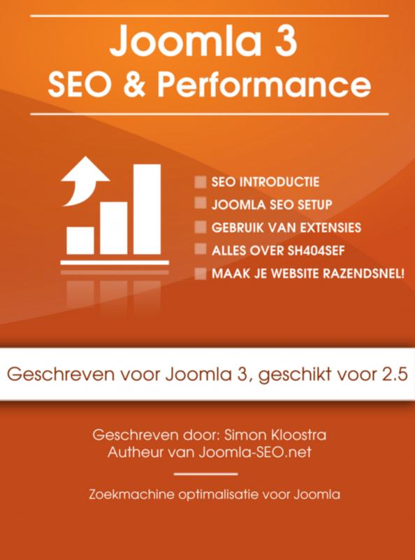 Omslag van Joomla 3 SEO en performance