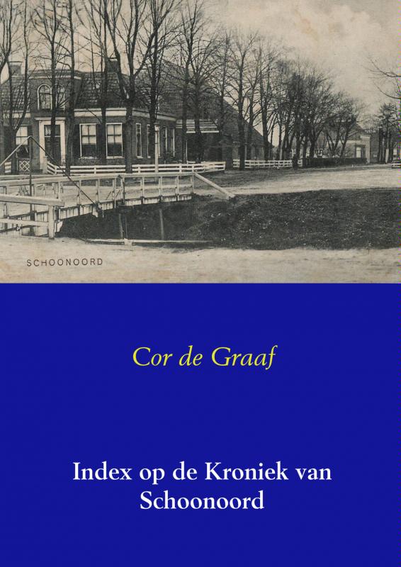 Omslag van Index op de Kroniek van Schoonoord