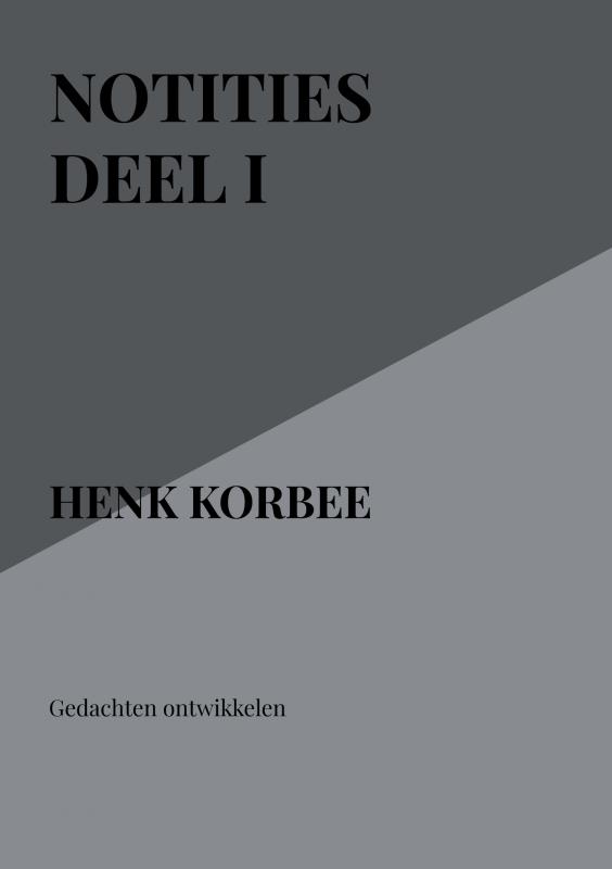 Omslag van Notities deel I